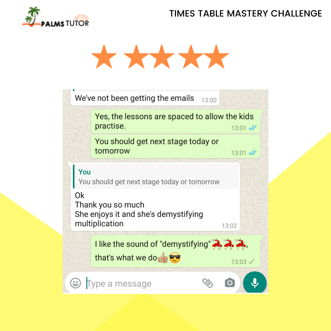 times table mastery challenge